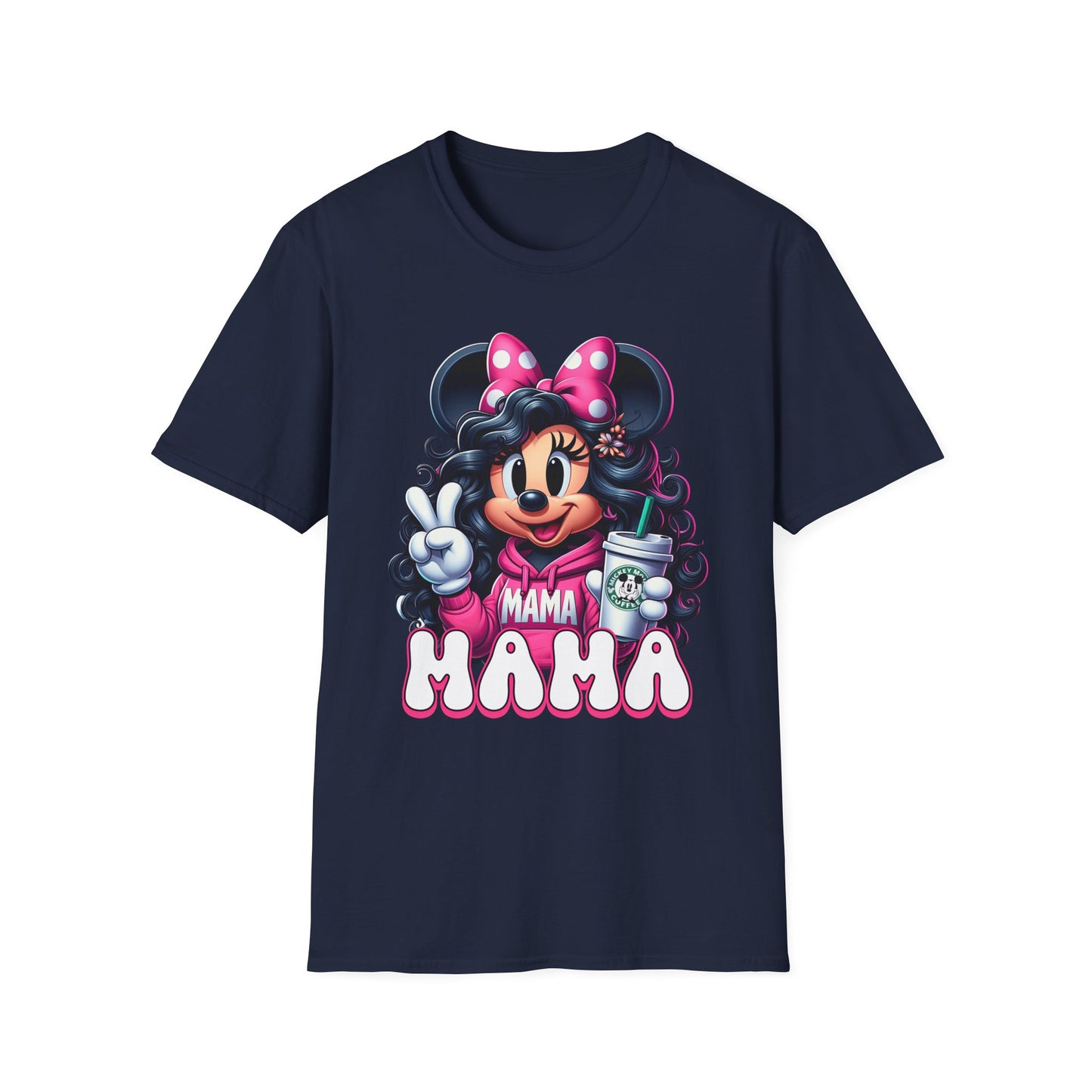 Mama Minnie Graphic T-Shirt — Cute Retro Cartoon Mom Tee
