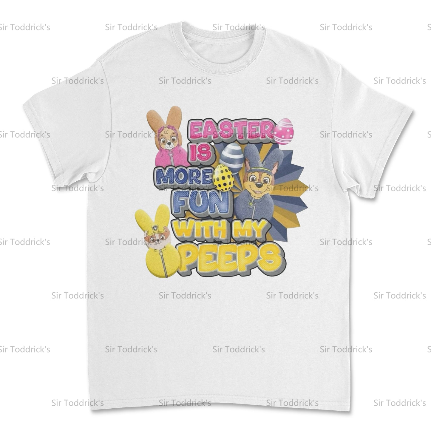 Pawsome Easter Fun: More Better with My Peeps Tee