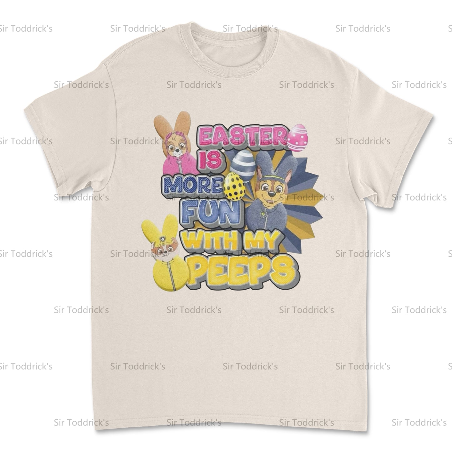 Pawsome Easter Fun: More Better with My Peeps Tee