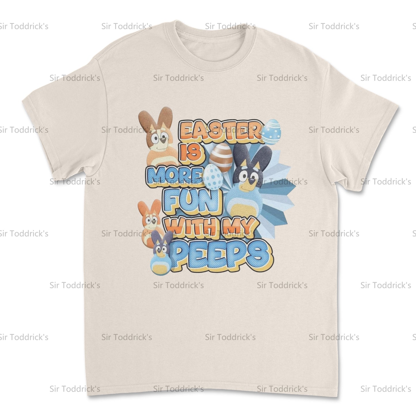Easter Fun the Bluey Way: Better with My Peeps Tee