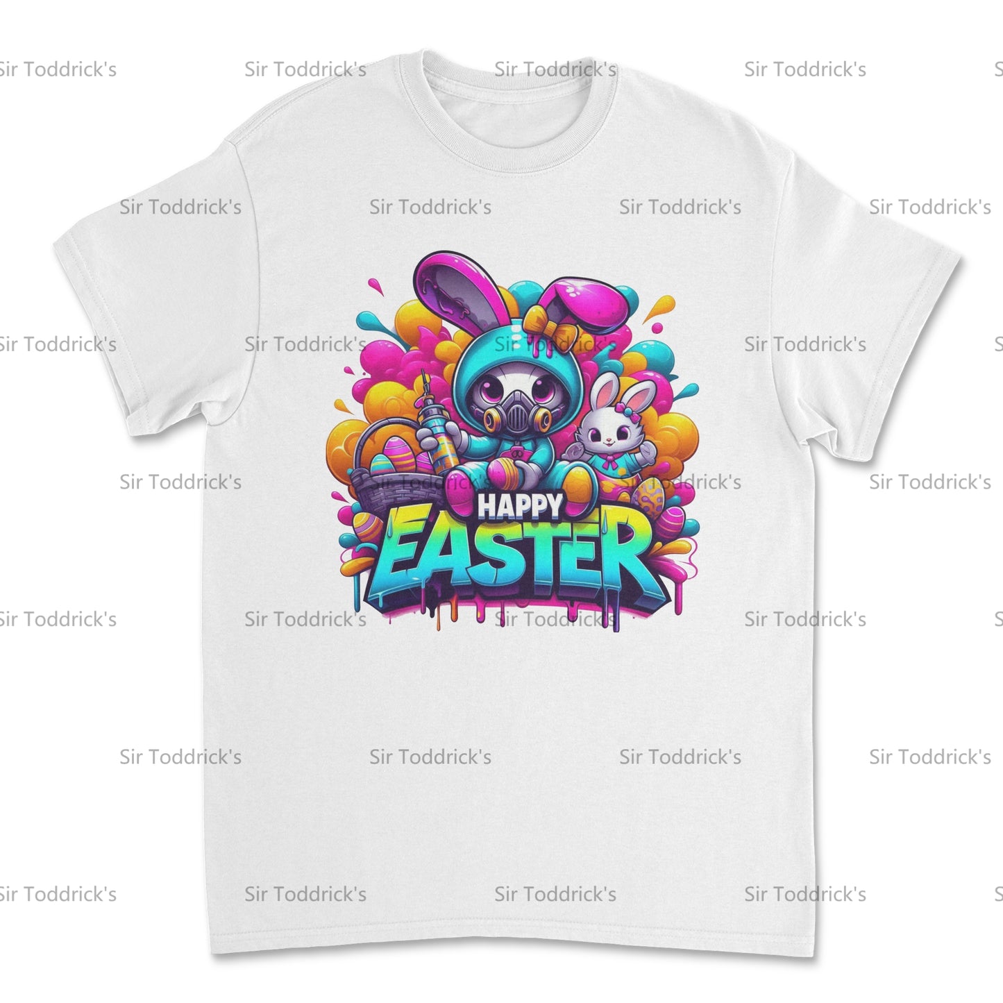 Happy Easter – Colorful & Fun Easter Tee