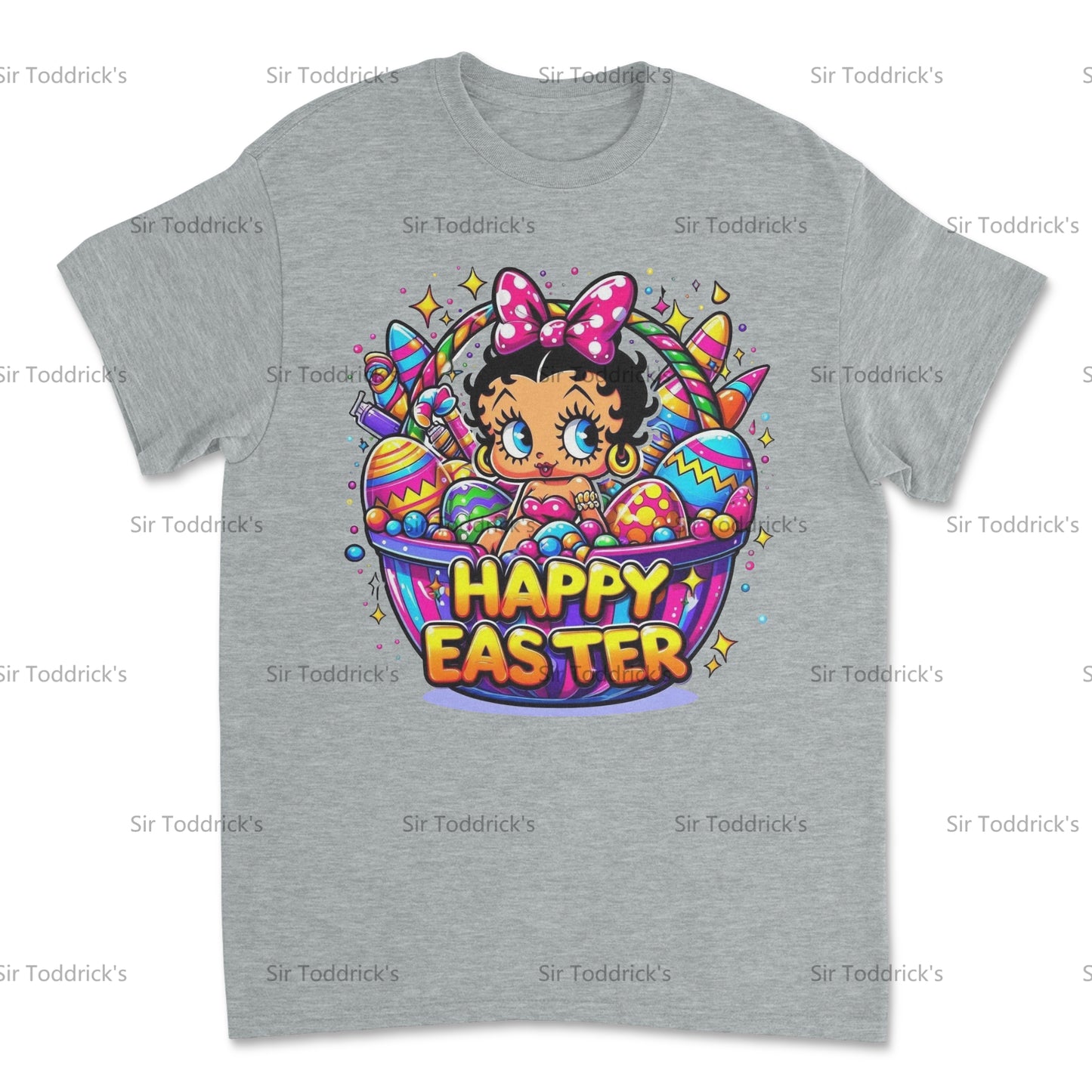 Hoppy Easter – Betty Boop Inspired Tee