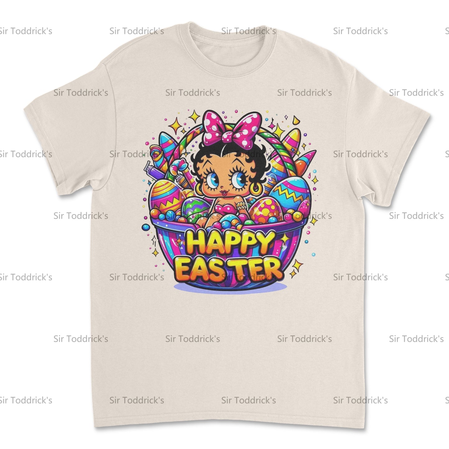 Hoppy Easter – Betty Boop Inspired Tee