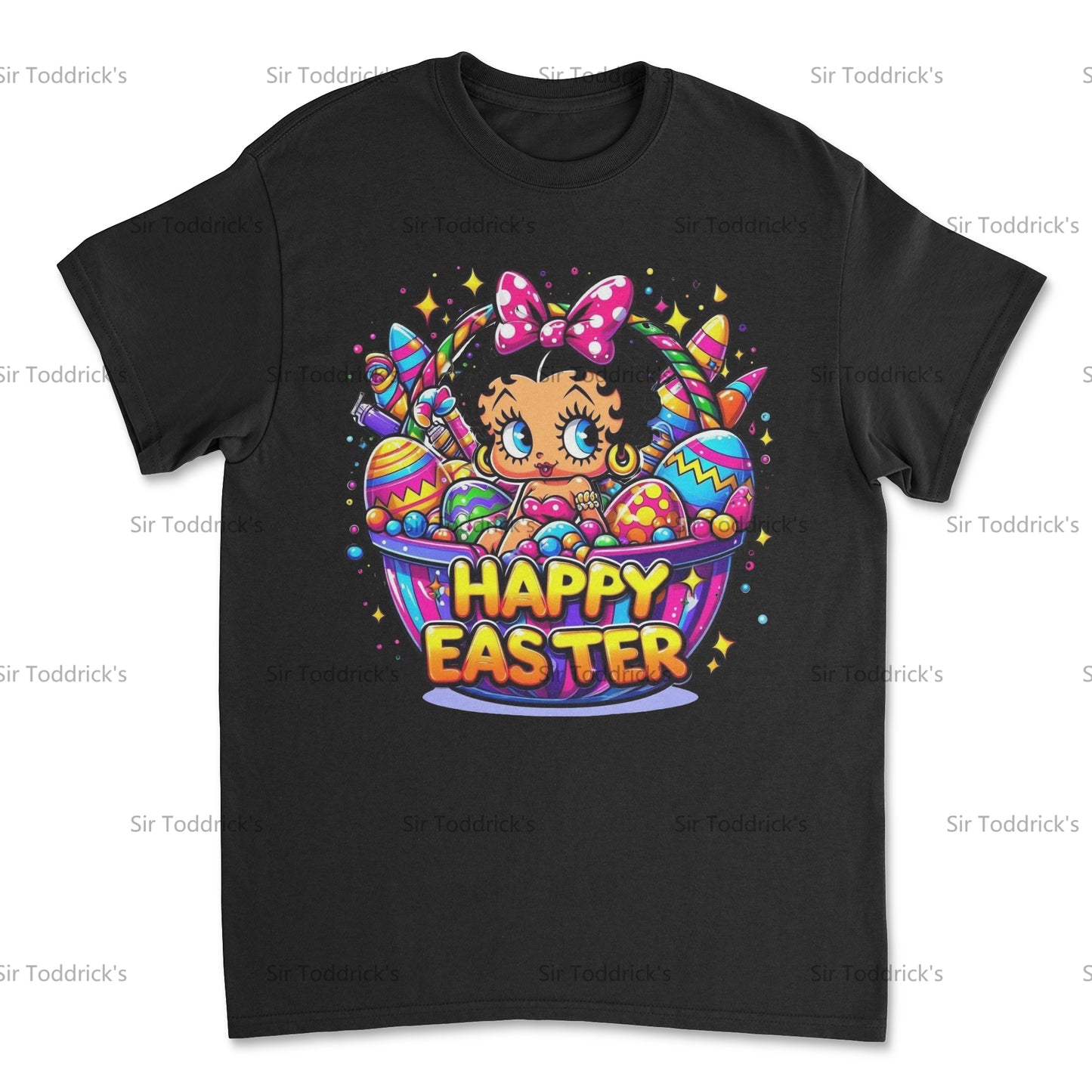 Hoppy Easter – Betty Boop Inspired Tee