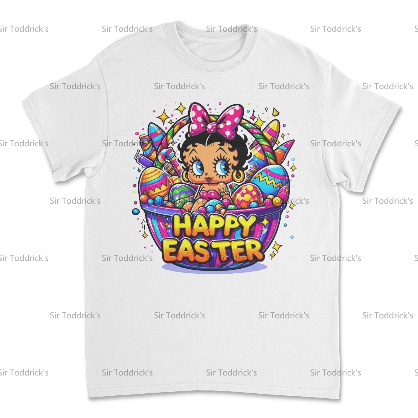 Hoppy Easter – Betty Boop Inspired Tee