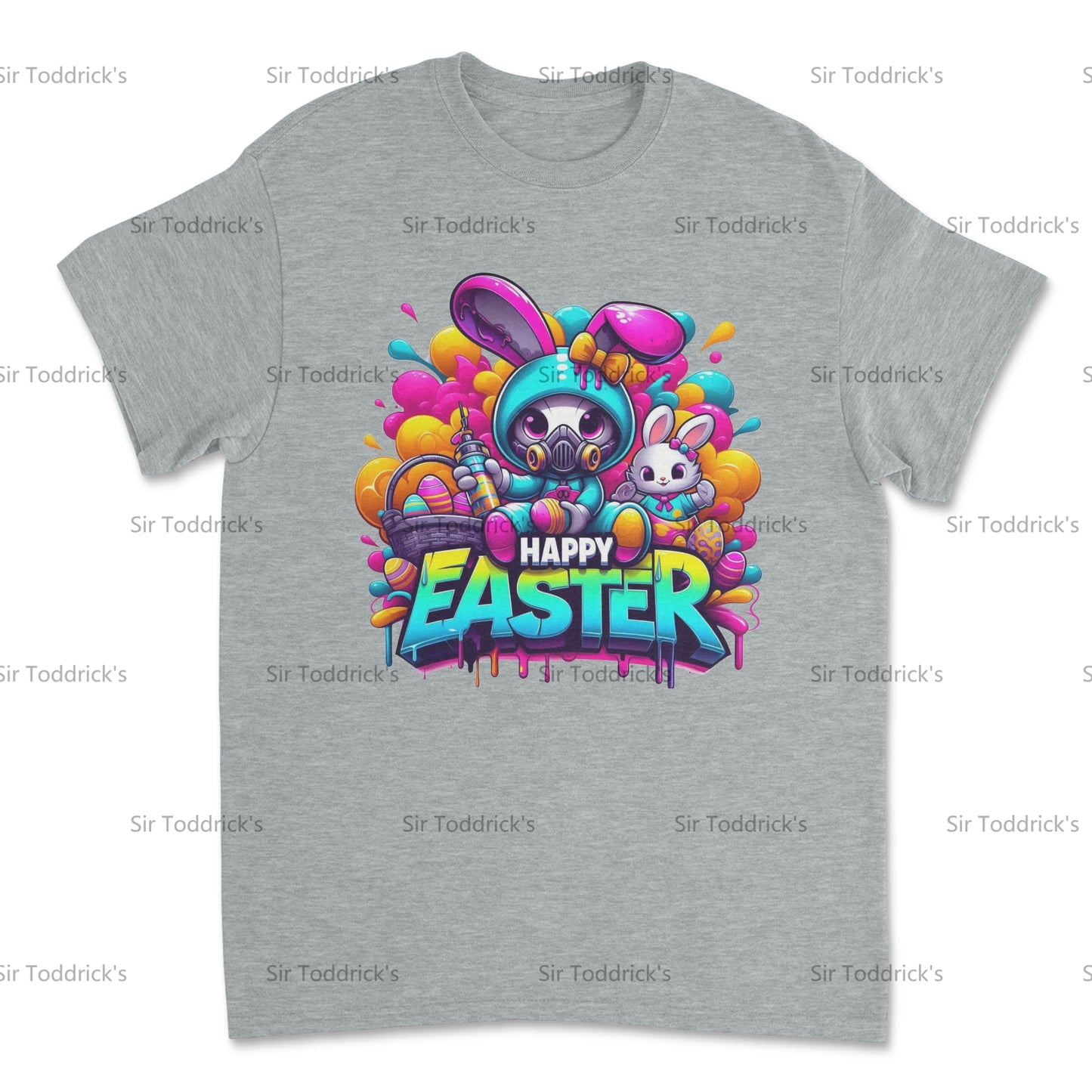 Happy Easter – Colorful & Fun Easter Tee