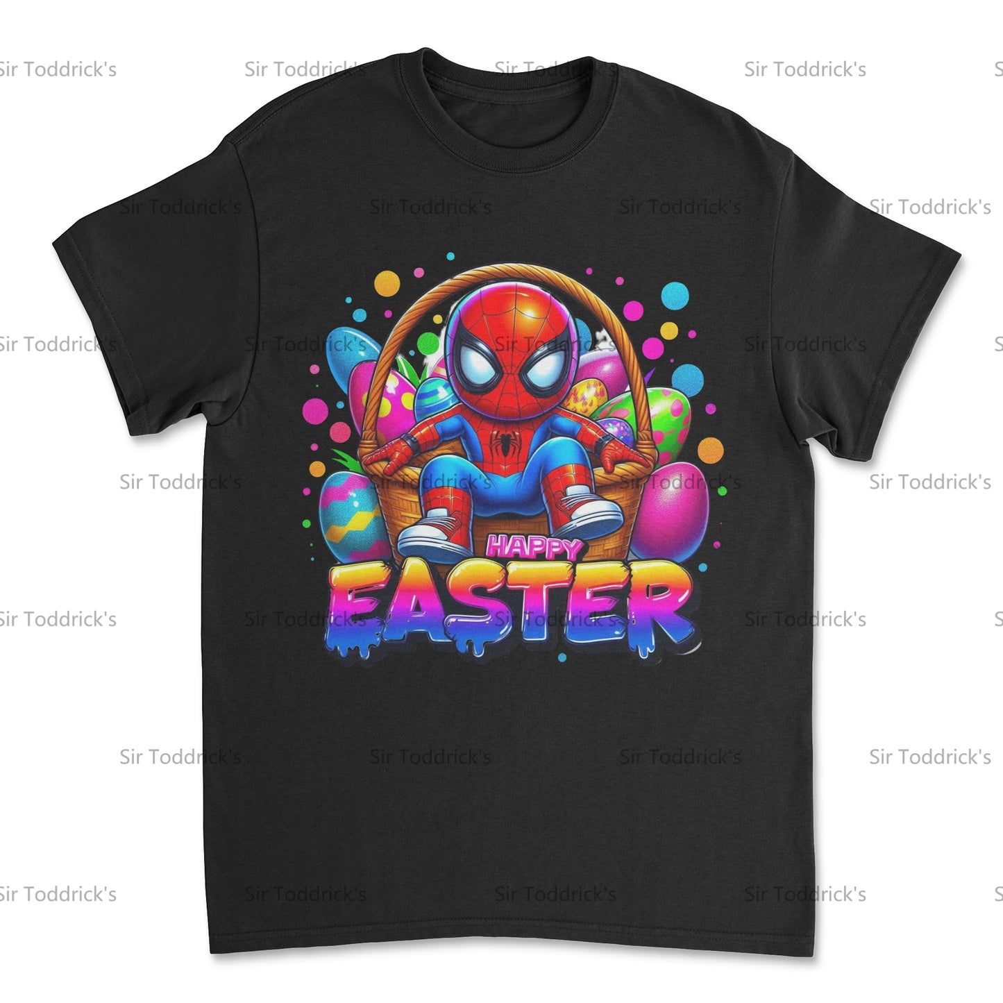 Happy Easter from Your Friendly Neighborhood Egg Hunter – Spidey-Inspired Tee