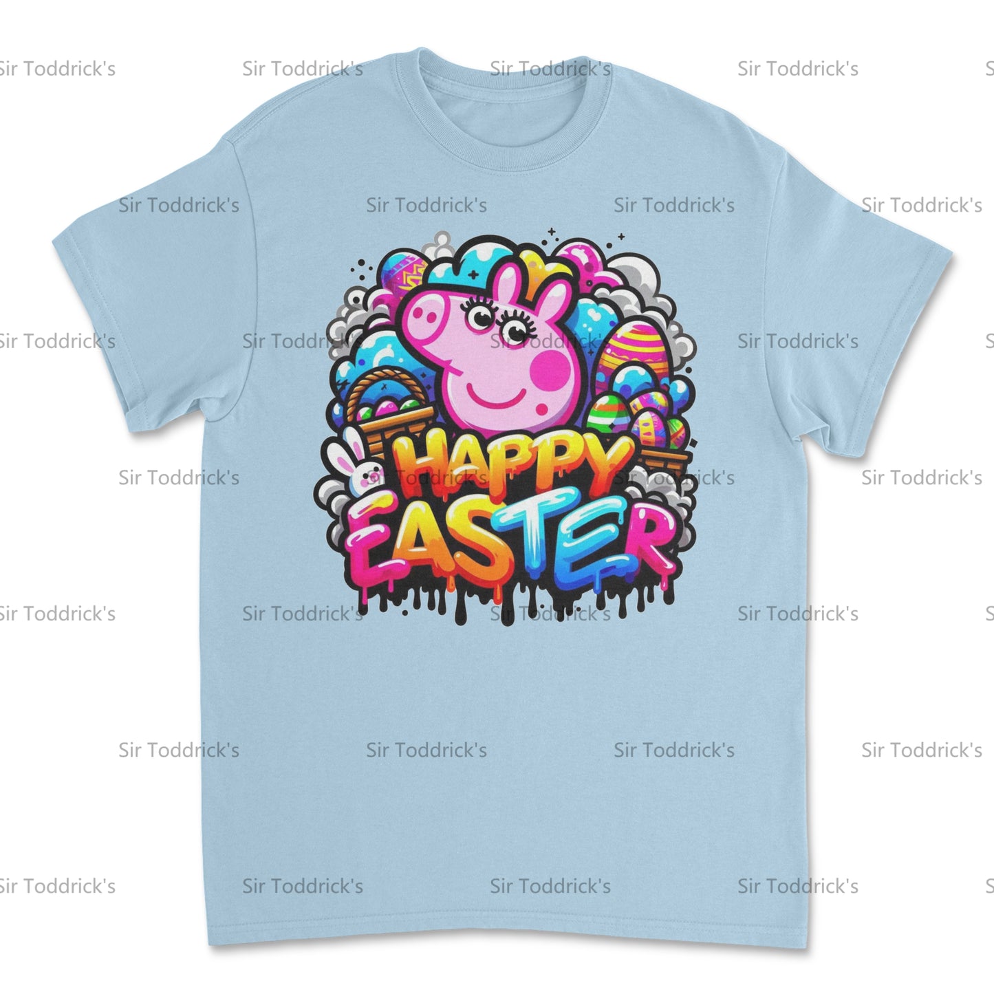 Oink! Happy Easter – Peppa-Inspired Tee