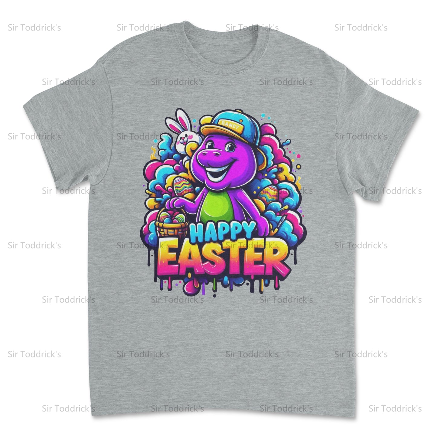 Dino-Mite Easter – Barney Inspired Shirt