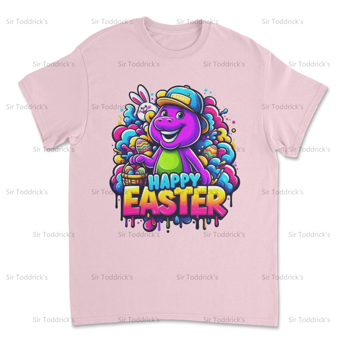 Dino-Mite Easter – Barney Inspired Shirt
