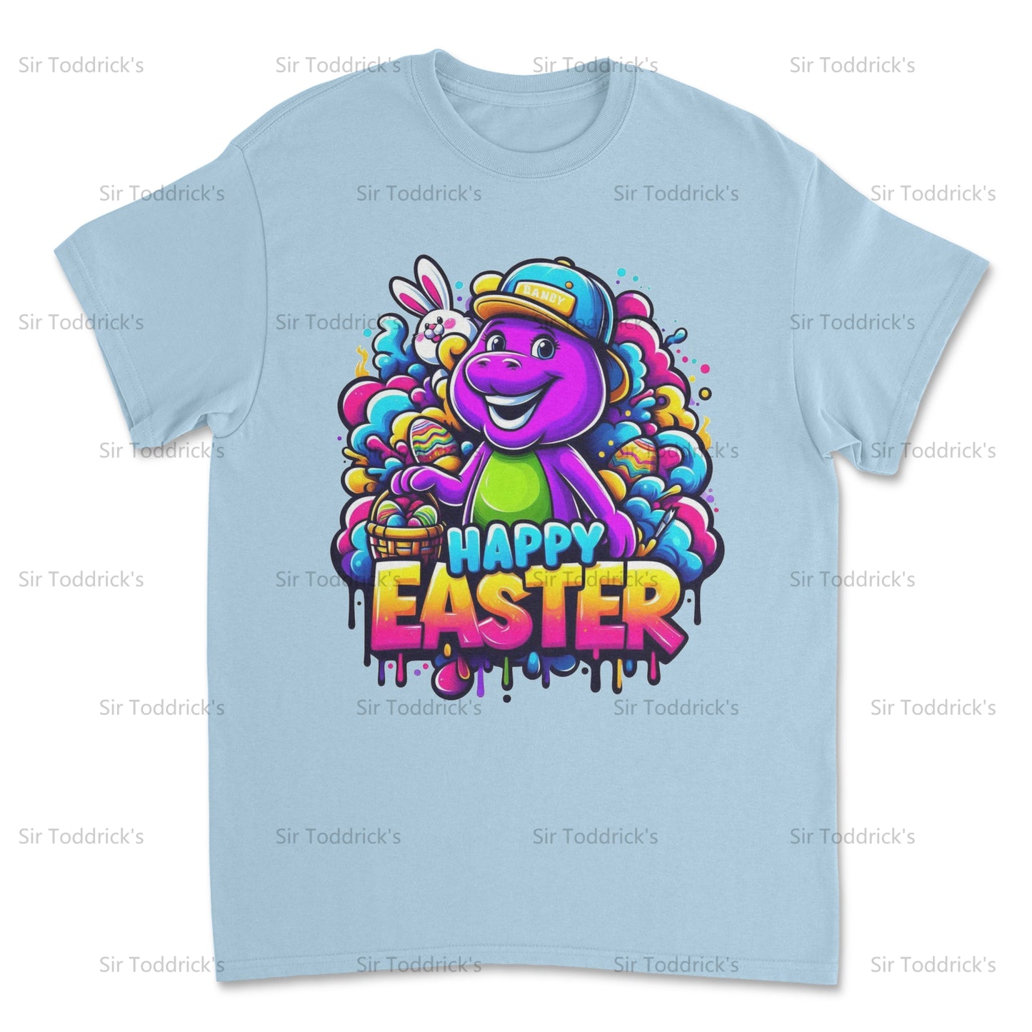 Dino-Mite Easter – Barney Inspired Shirt