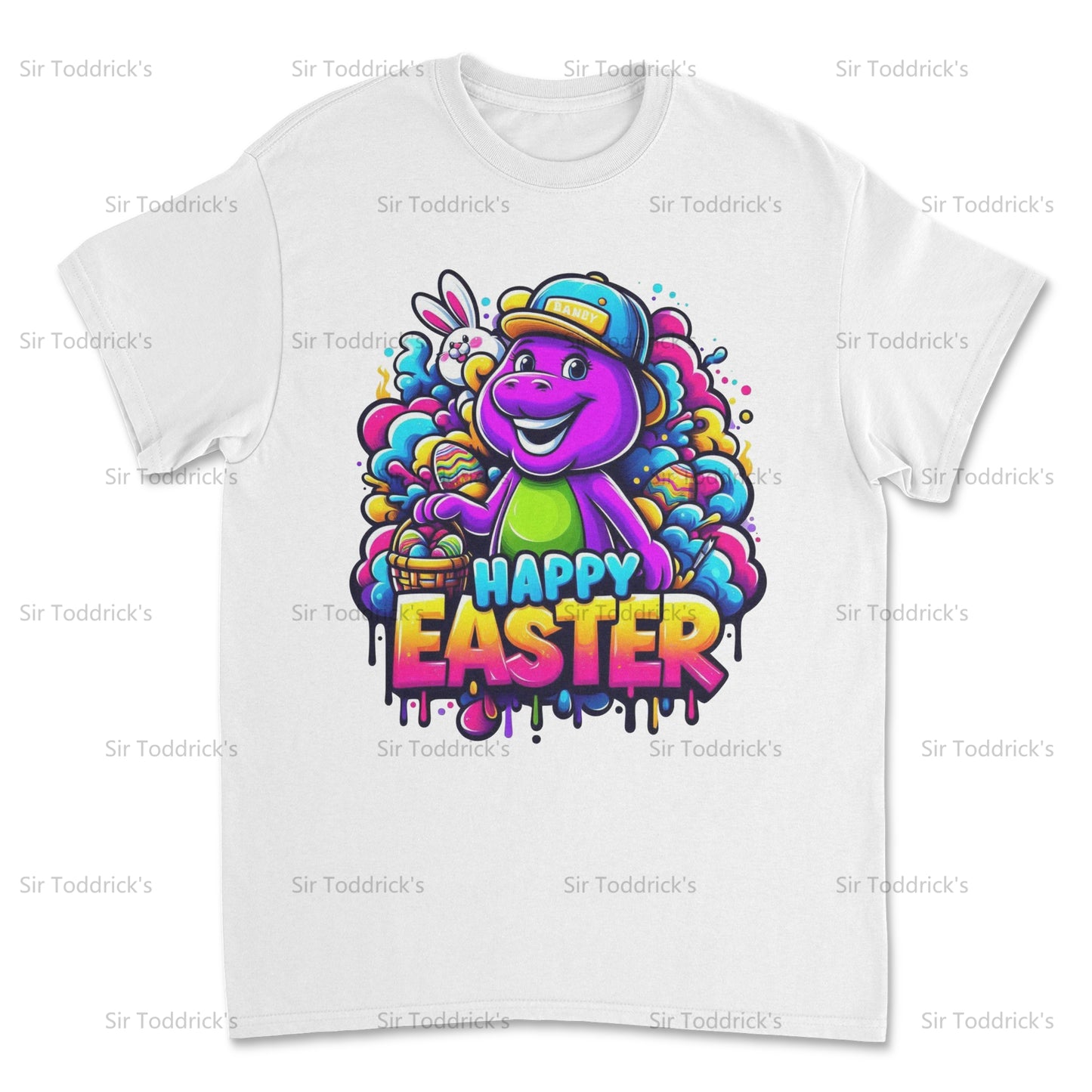 Dino-Mite Easter – Barney Inspired Shirt