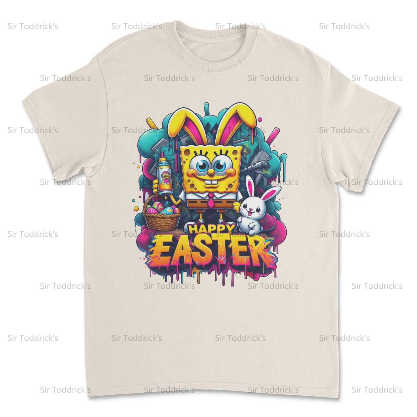 Happy Easter – SpongeBob Inspired Easter Shirt