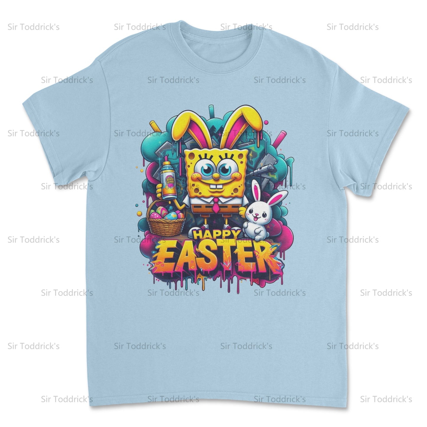 Happy Easter – SpongeBob Inspired Easter Shirt