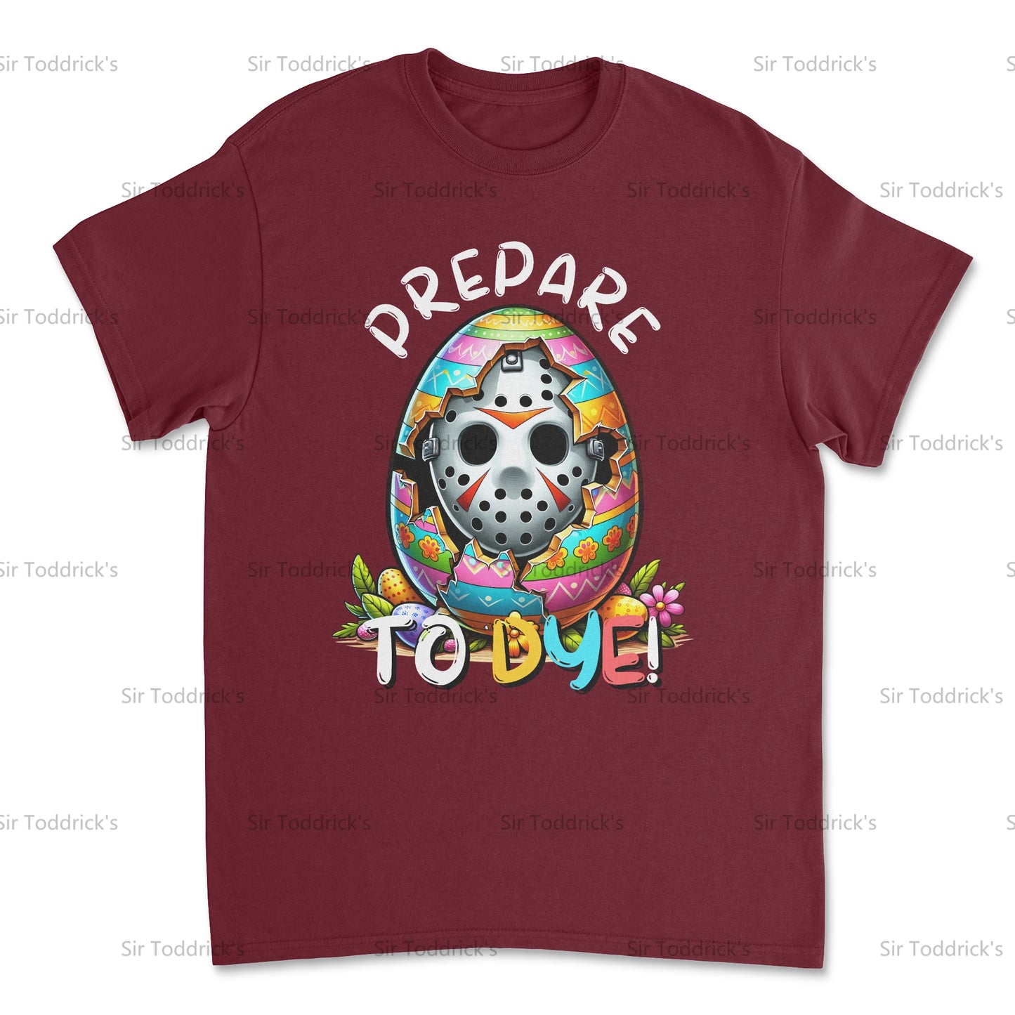 Prepare to Dye – Jason-Inspired Easter Tee