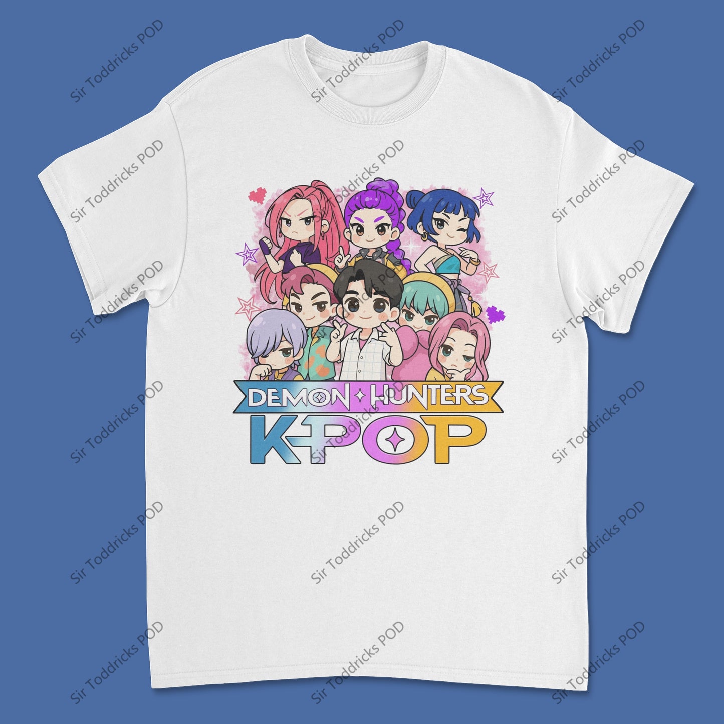 K-Pop Demon Hunters Graphic Tee β Iconic K-Pop Fan Merch & Bold Streetwear