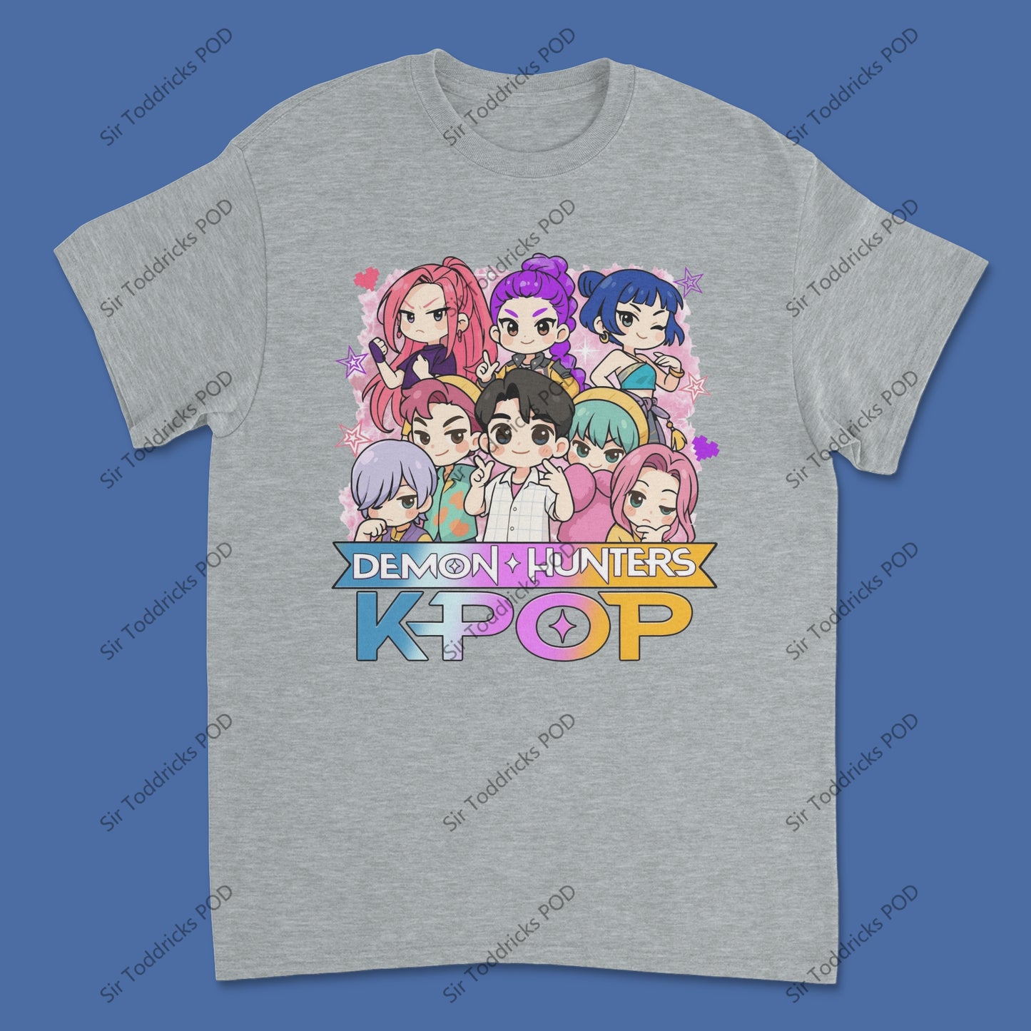 K-Pop Demon Hunters Graphic Tee β Iconic K-Pop Fan Merch & Bold Streetwear