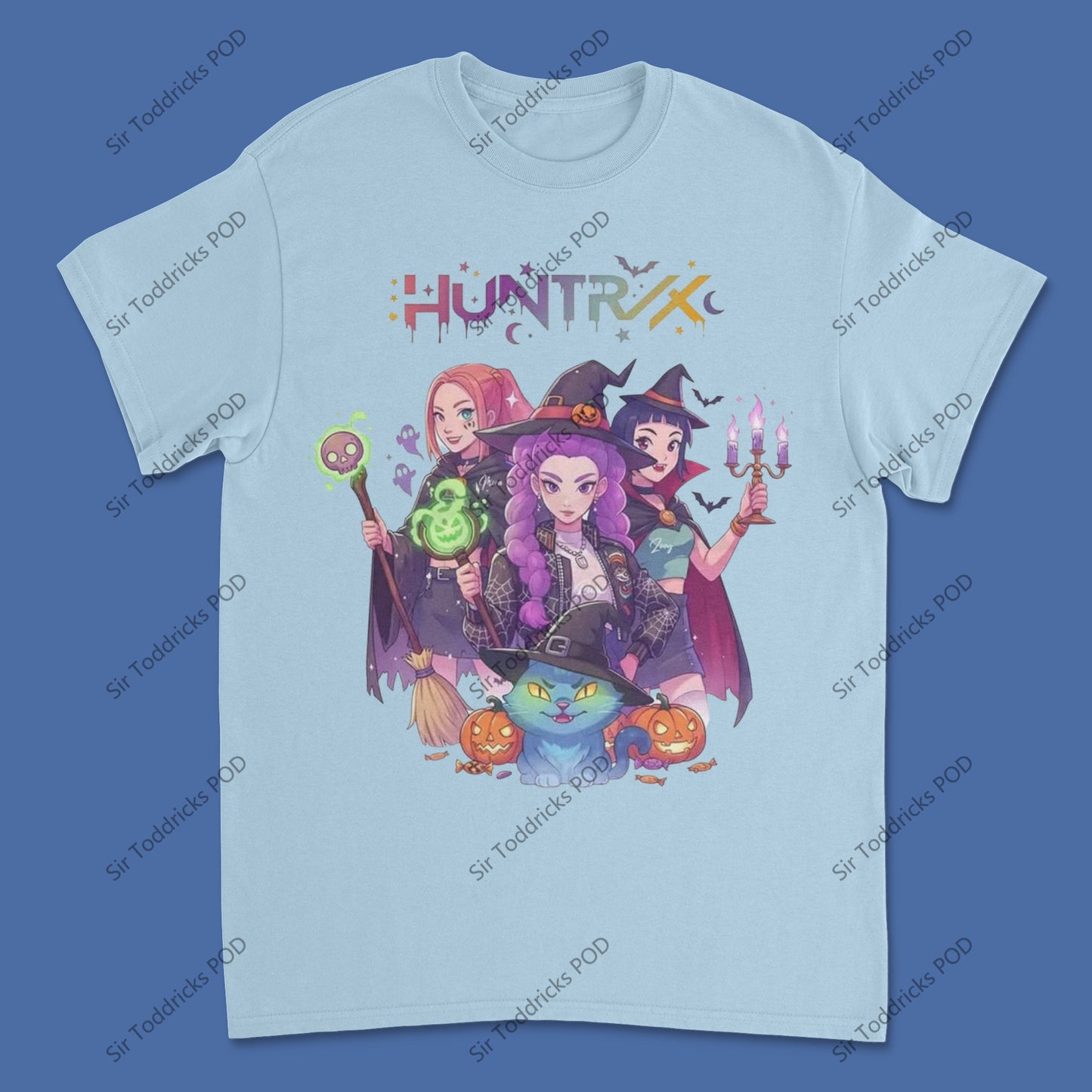 K-Pop Halloween Huntrix Witches Graphic Tee β Limited Edition Spooky K-Pop Fan Merch