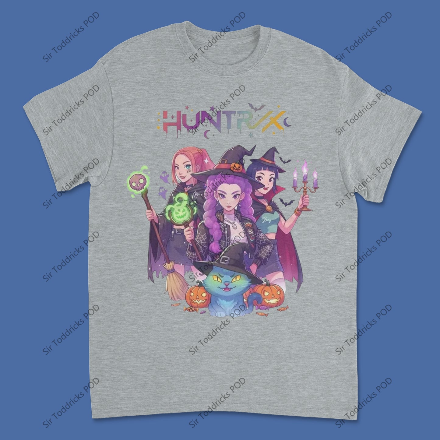 K-Pop Halloween Huntrix Witches Graphic Tee β Limited Edition Spooky K-Pop Fan Merch