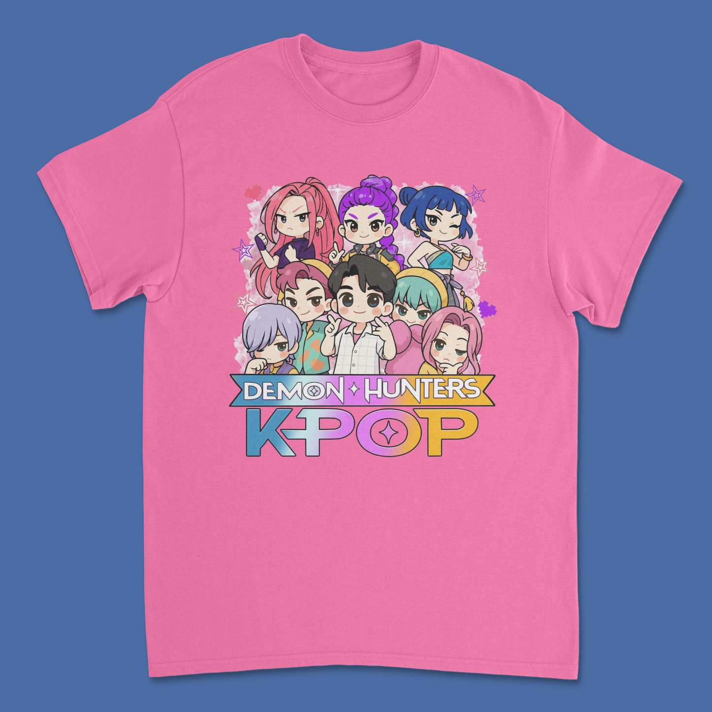 K-Pop Demon Hunters Graphic Tee β Iconic K-Pop Fan Merch & Bold Streetwear
