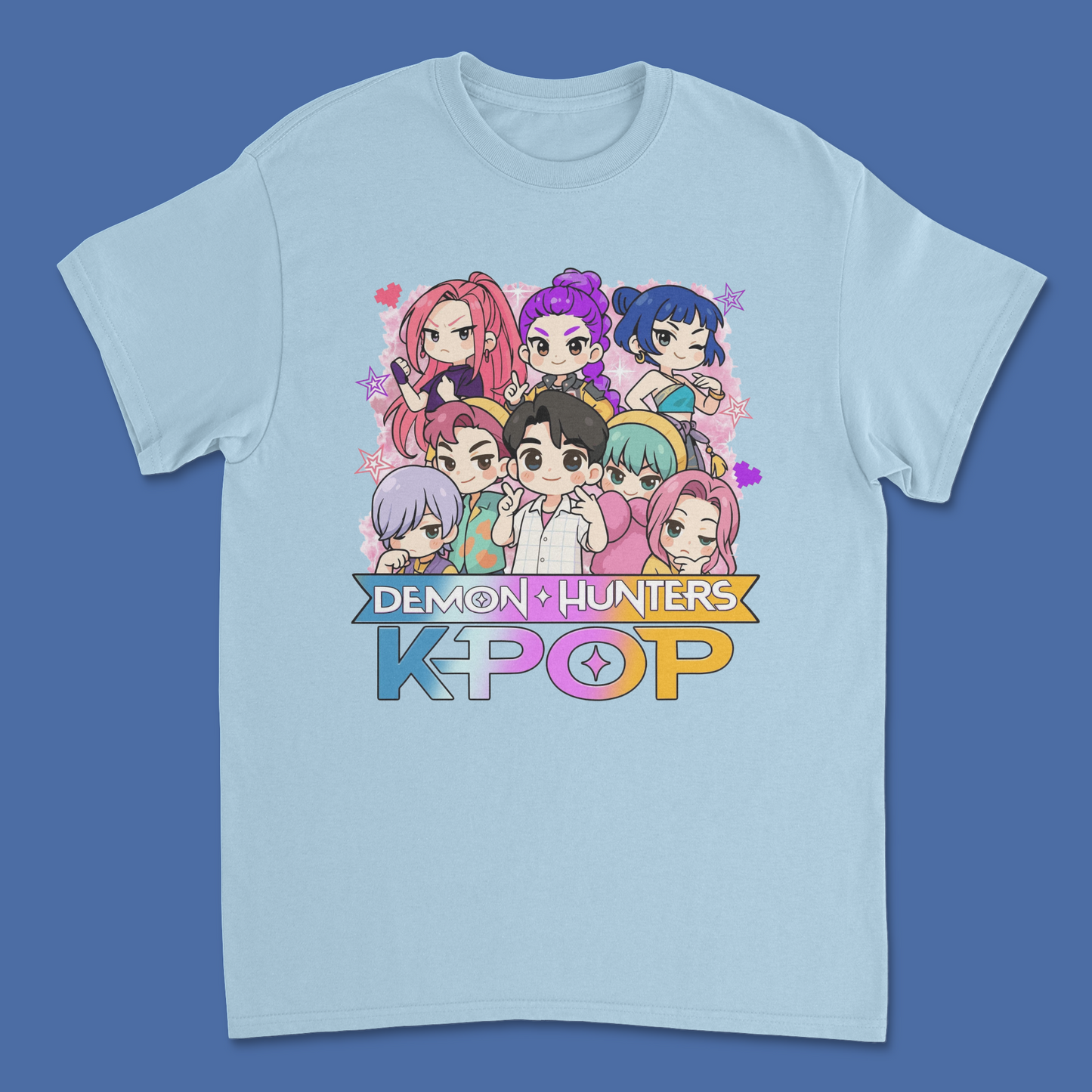 K-Pop Demon Hunters Graphic Tee β Iconic K-Pop Fan Merch & Bold Streetwear