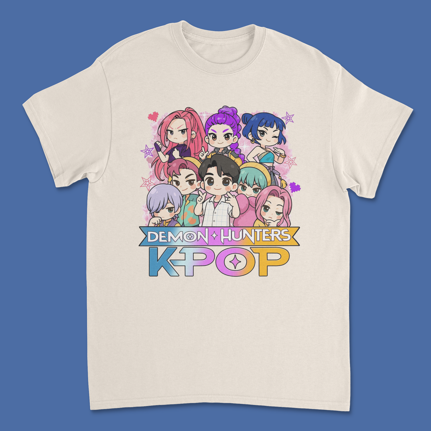 K-Pop Demon Hunters Graphic Tee β Iconic K-Pop Fan Merch & Bold Streetwear