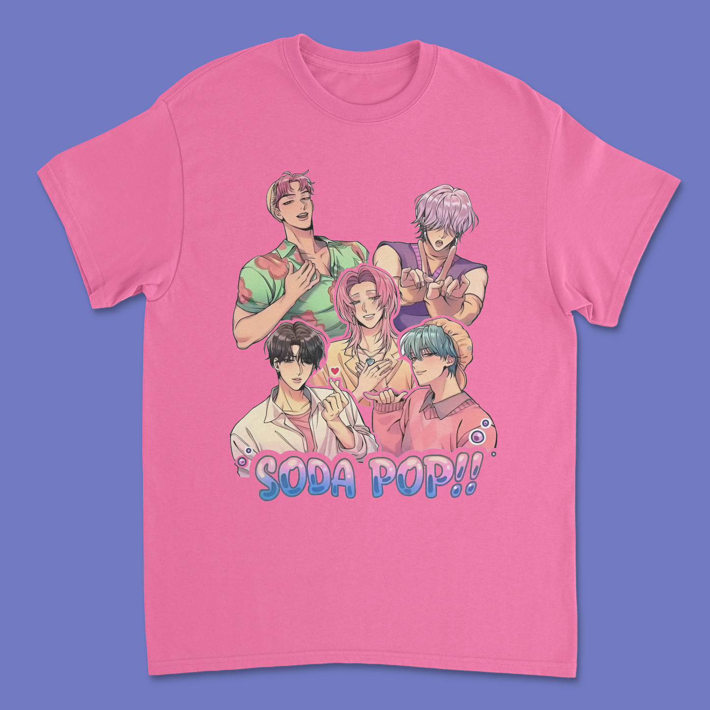 K-Pop Demon Hunters Soda Pop Boy Graphic Tee β Trendy K-Pop Fan Merch & Streetwear