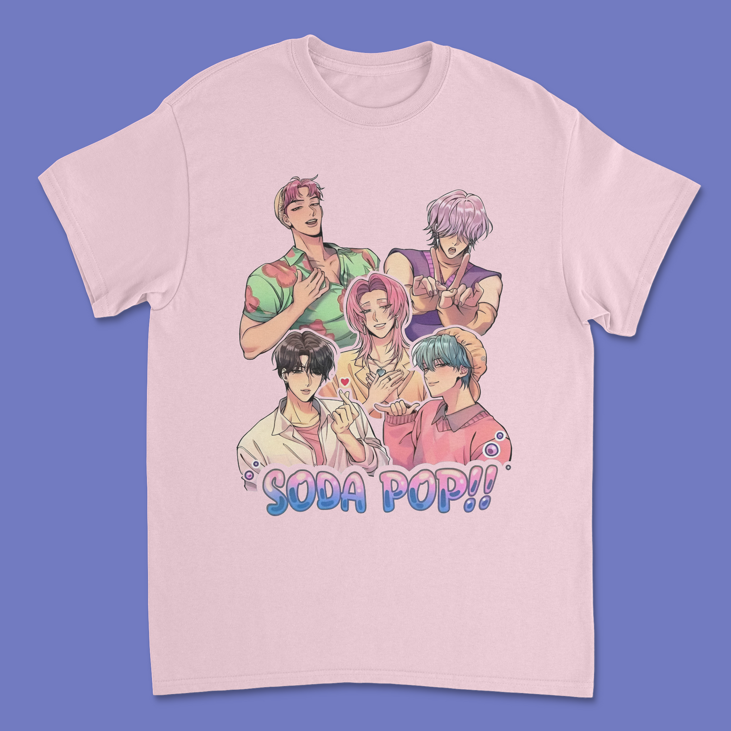 K-Pop Demon Hunters Soda Pop Boy Graphic Tee β Trendy K-Pop Fan Merch & Streetwear