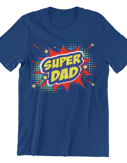 Super Dad T-Shirt – Gildan 5000 | Bold Father’s Day Gift for the Hero in Your Life