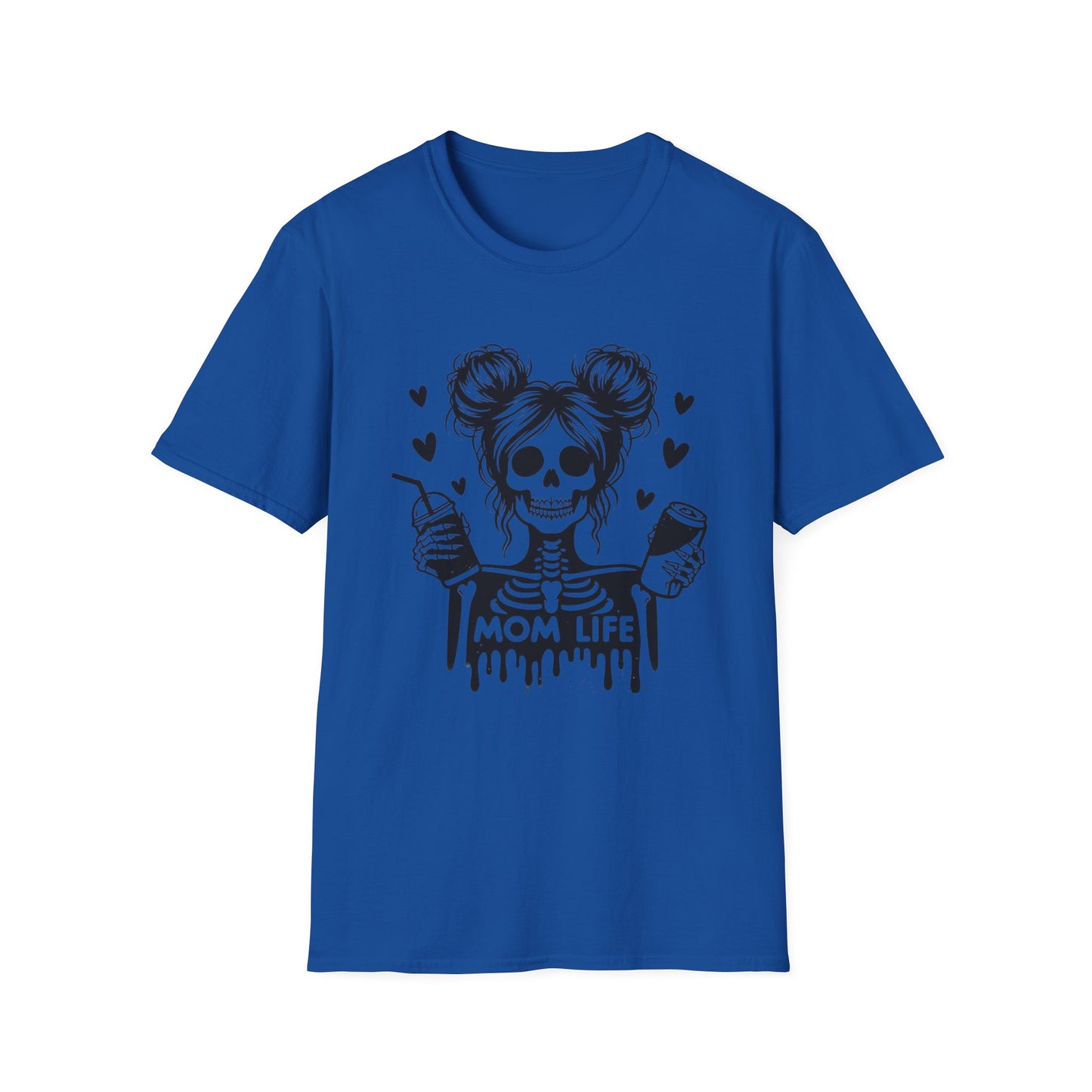Mom Life Skull T-Shirt — Goth Mommy Graphic Tee