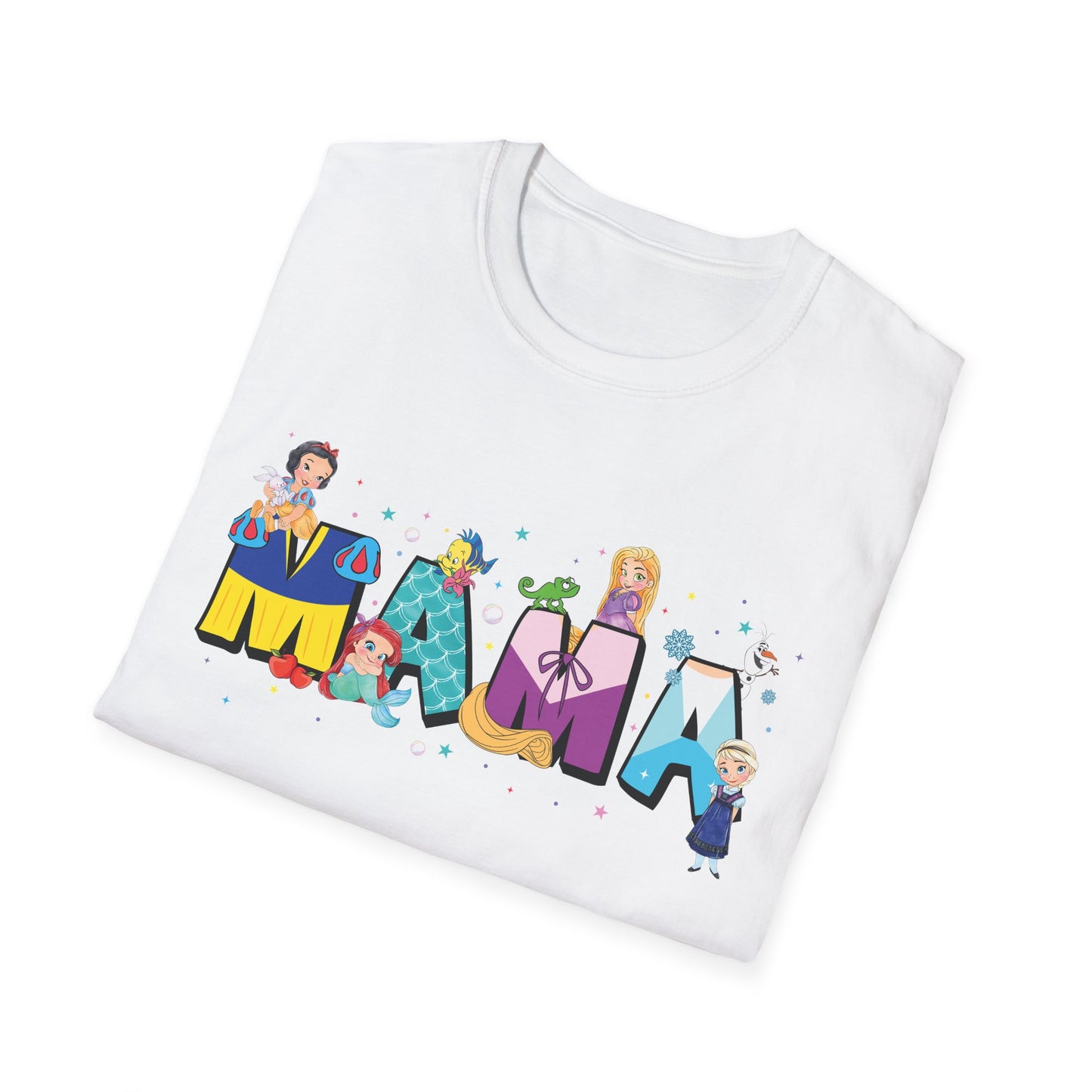 Whimsical Family Fun T-Shirt - Celebrate Mom with Colorful Letters