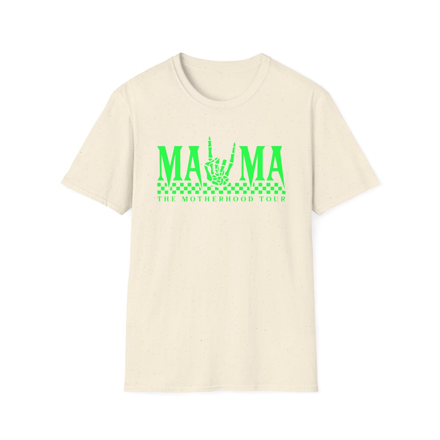 Mama Tour T-Shirt — Neon Rock 'Mama Makes It All Happen' Graphic Tee