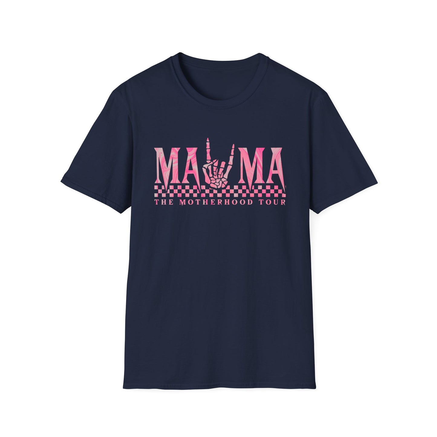 Mama Rock Tour T-Shirt — The Motherhood Tour Pink Graphic Tee