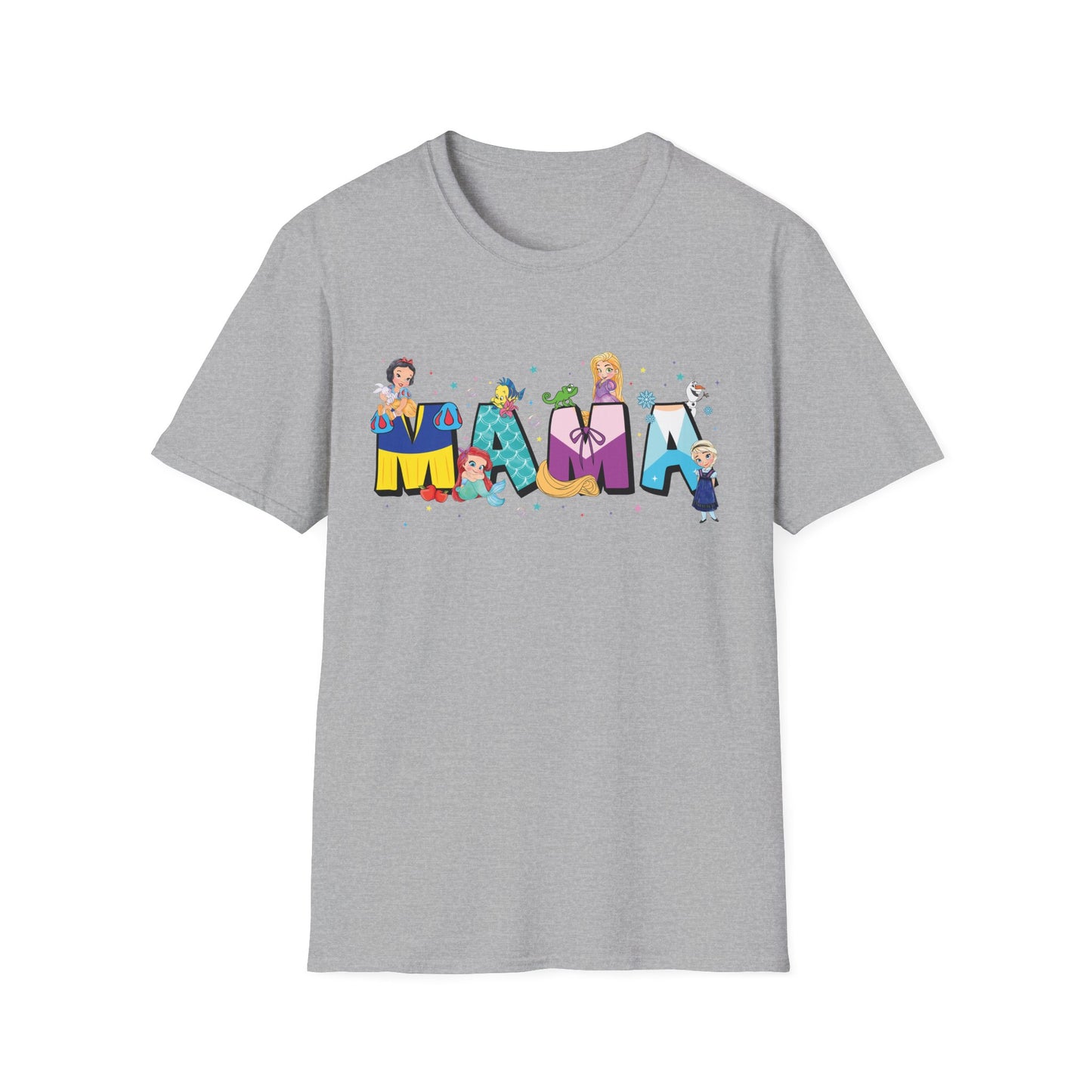 Whimsical Family Fun T-Shirt - Celebrate Mom with Colorful Letters