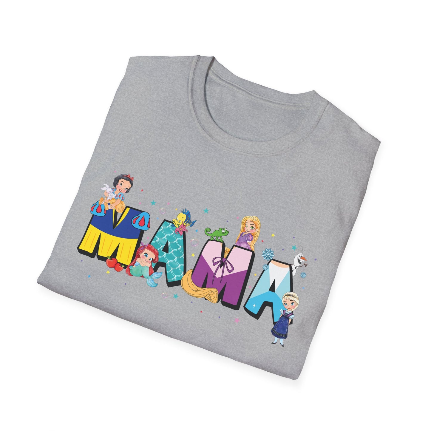 Whimsical Family Fun T-Shirt - Celebrate Mom with Colorful Letters