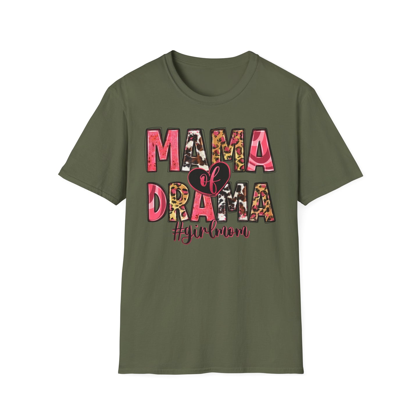 Mama Drama #girlmom T-Shirt