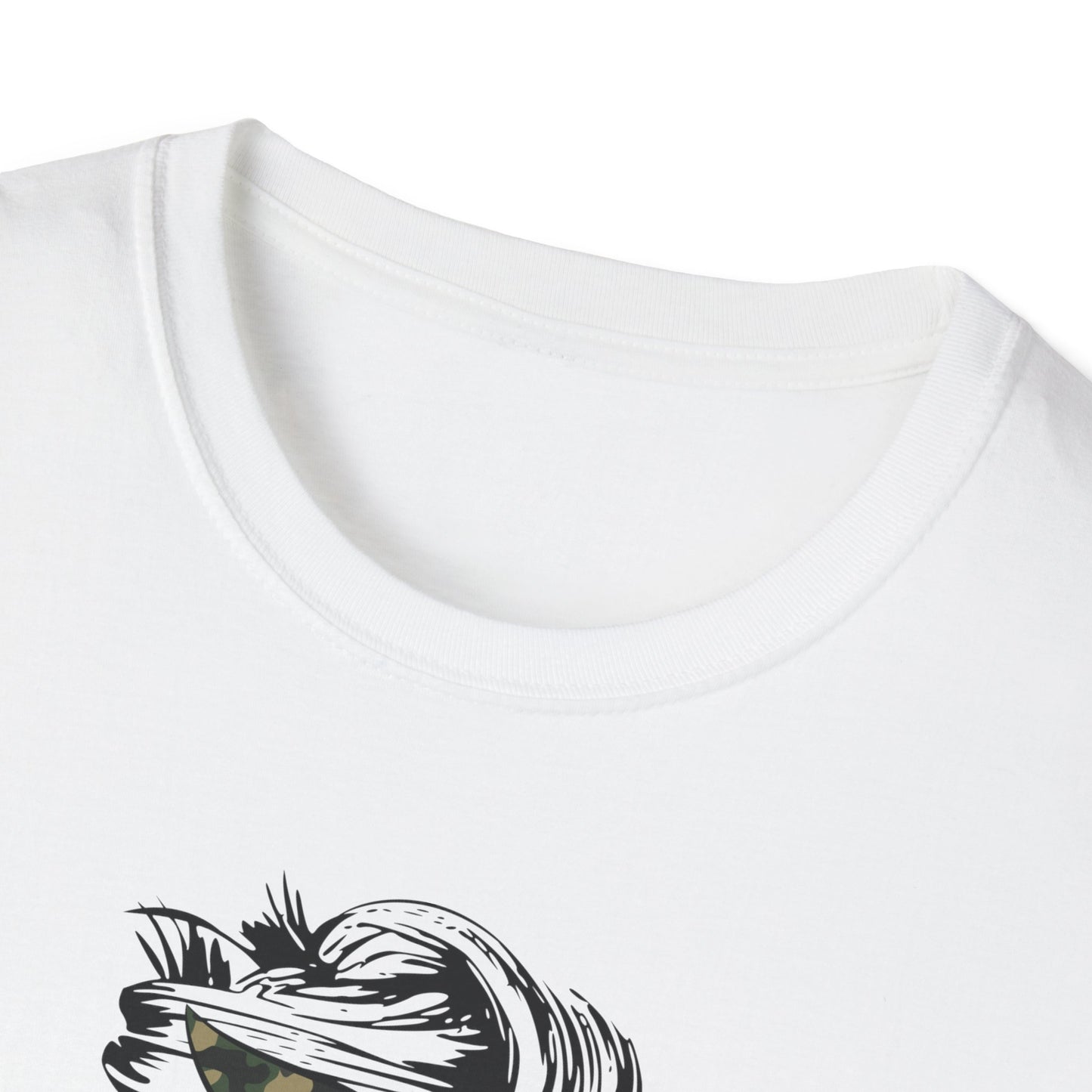 Army Mom T-Shirt — Camo Sunglasses & Messy Bun Military Mom Tee