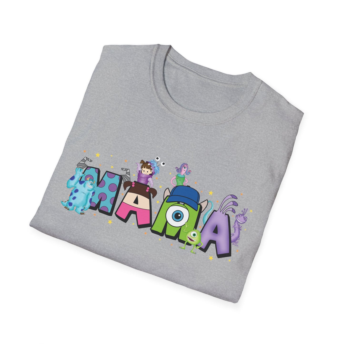 Mama Monsters Graphic T-Shirt — Cute Colorful Mom Shirt