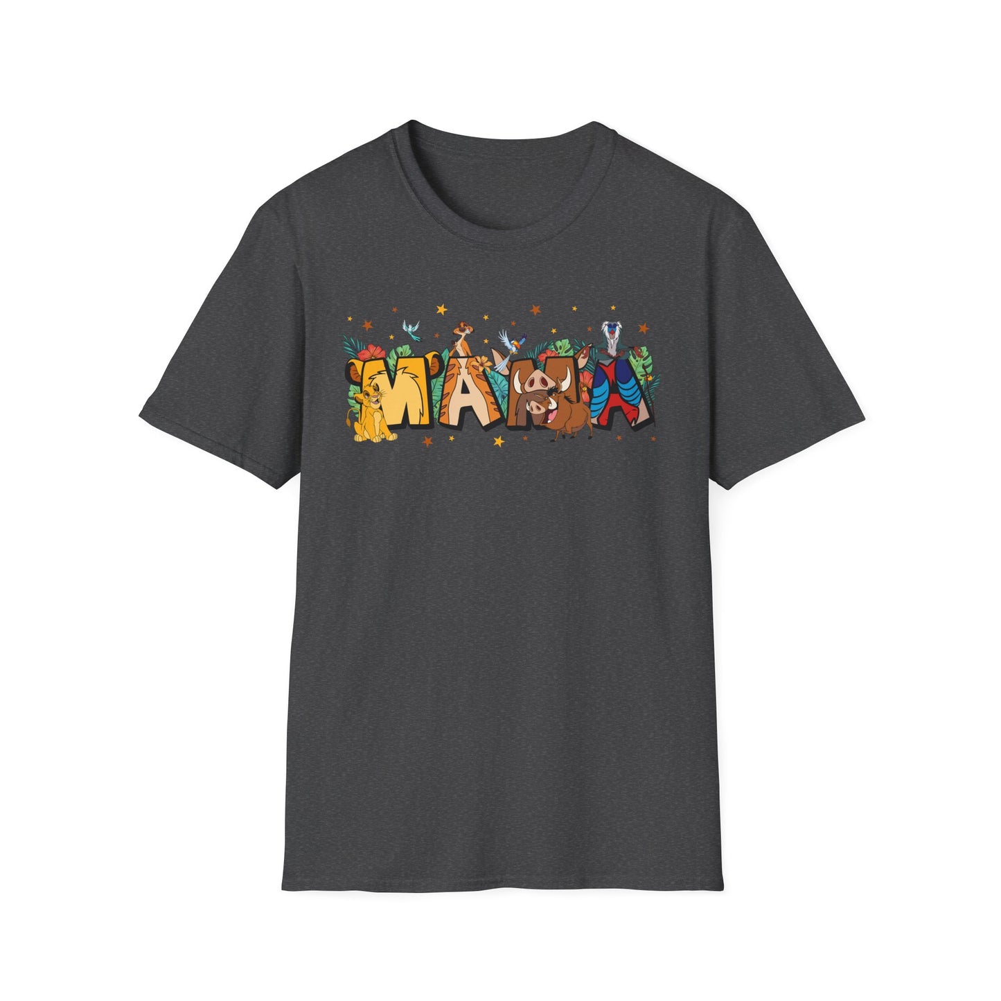 Safari Mama Shirt – Jungle Animal Graphic Tee | Savanna Mom Shirt | Cute Animal Family Tee