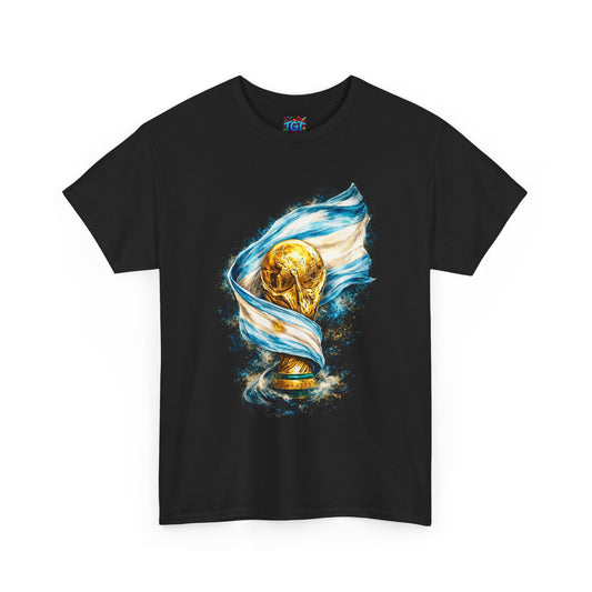 World Cup Trophy Argentina T-Shirt — Soccer Fan Tee
