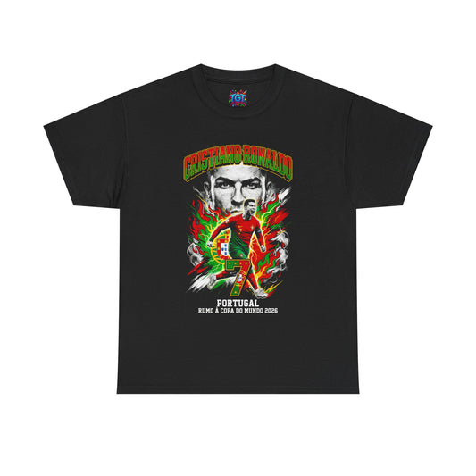 Portugal Soccer Fan Graphic Tee | World Cup 2026