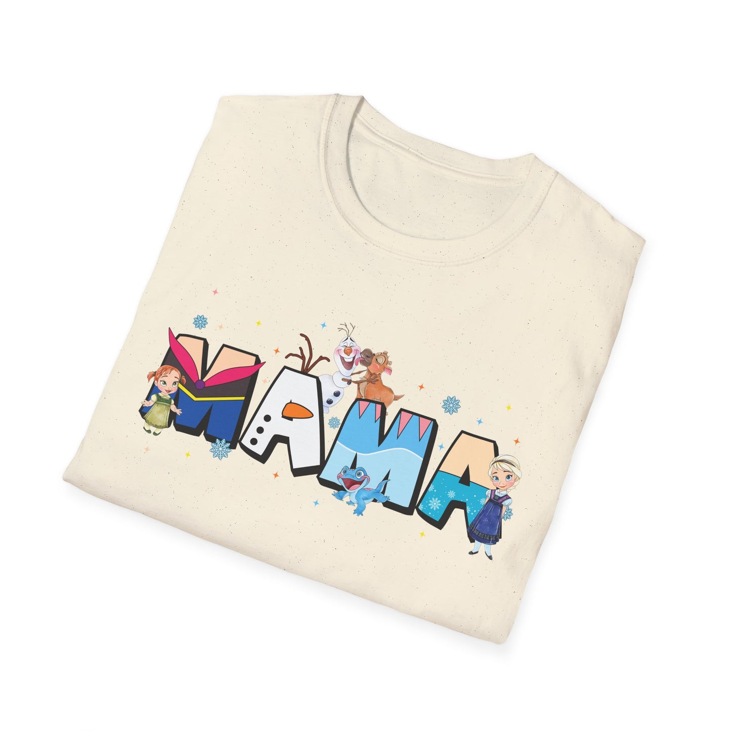 Mama Graphic T-Shirt — Colorful Playful Kids & Family Design