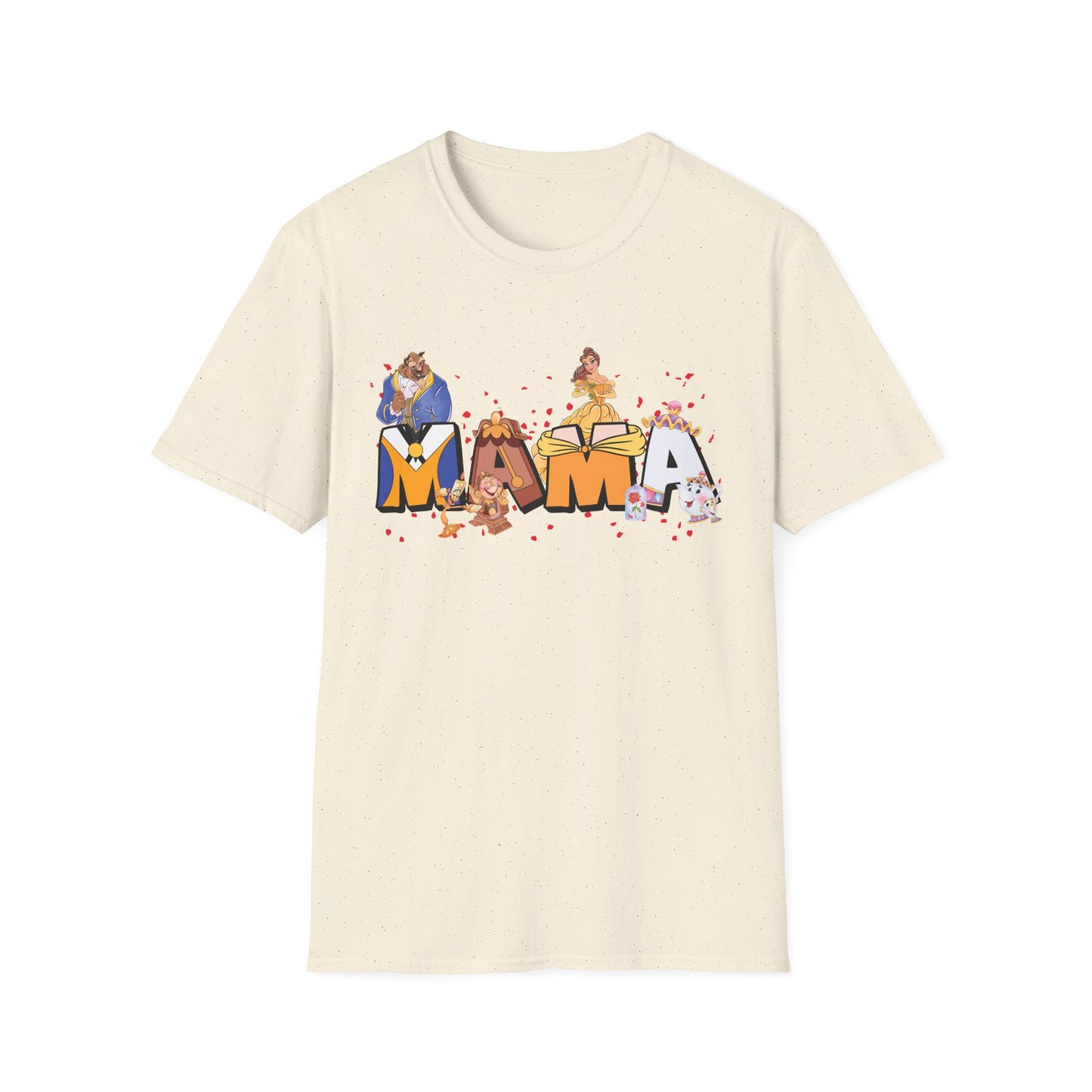 Mama Graphic T‑Shirt — Cute Floral Lettering Mother's Day Tee