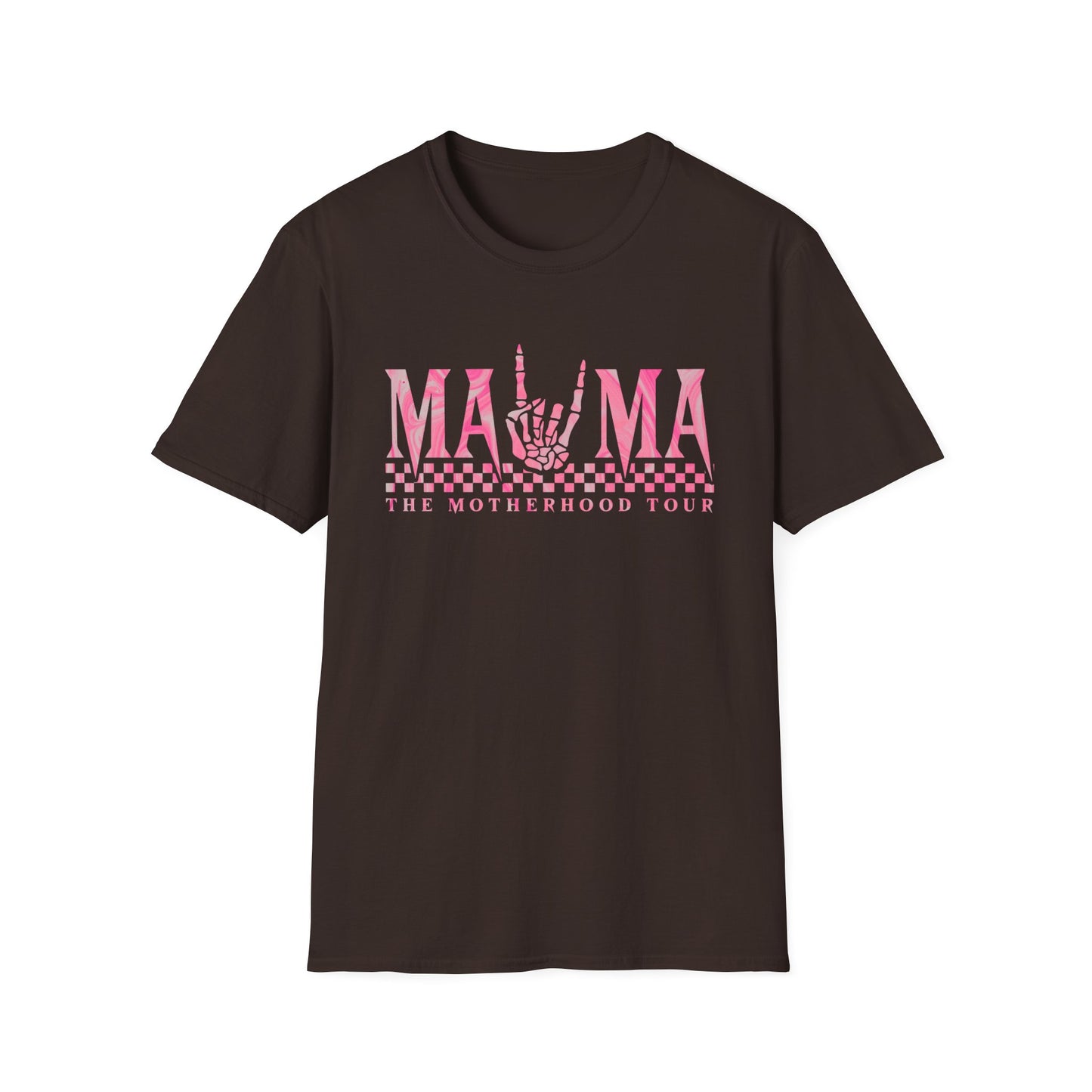 Mama Rock Tour T-Shirt — The Motherhood Tour Pink Graphic Tee