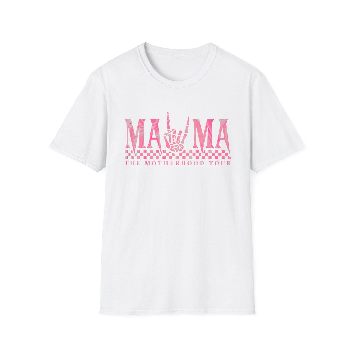 Mama Rock Tour T-Shirt — The Motherhood Tour Pink Graphic Tee