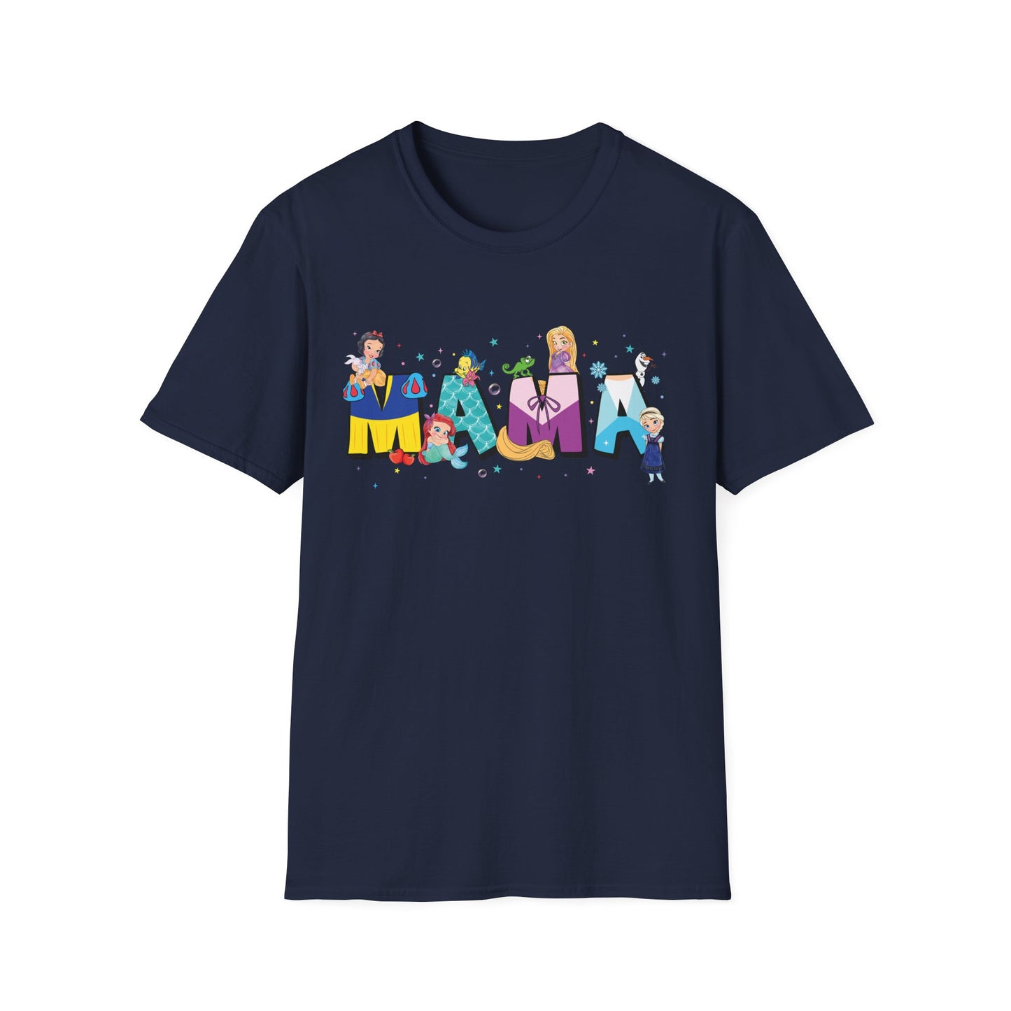 Whimsical Family Fun T-Shirt - Celebrate Mom with Colorful Letters
