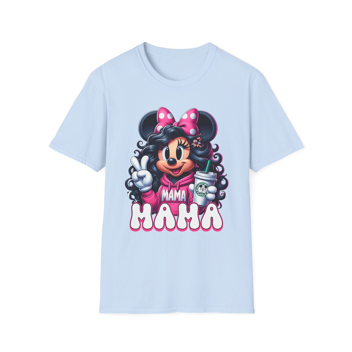 Mama Minnie Graphic T-Shirt — Cute Retro Cartoon Mom Tee