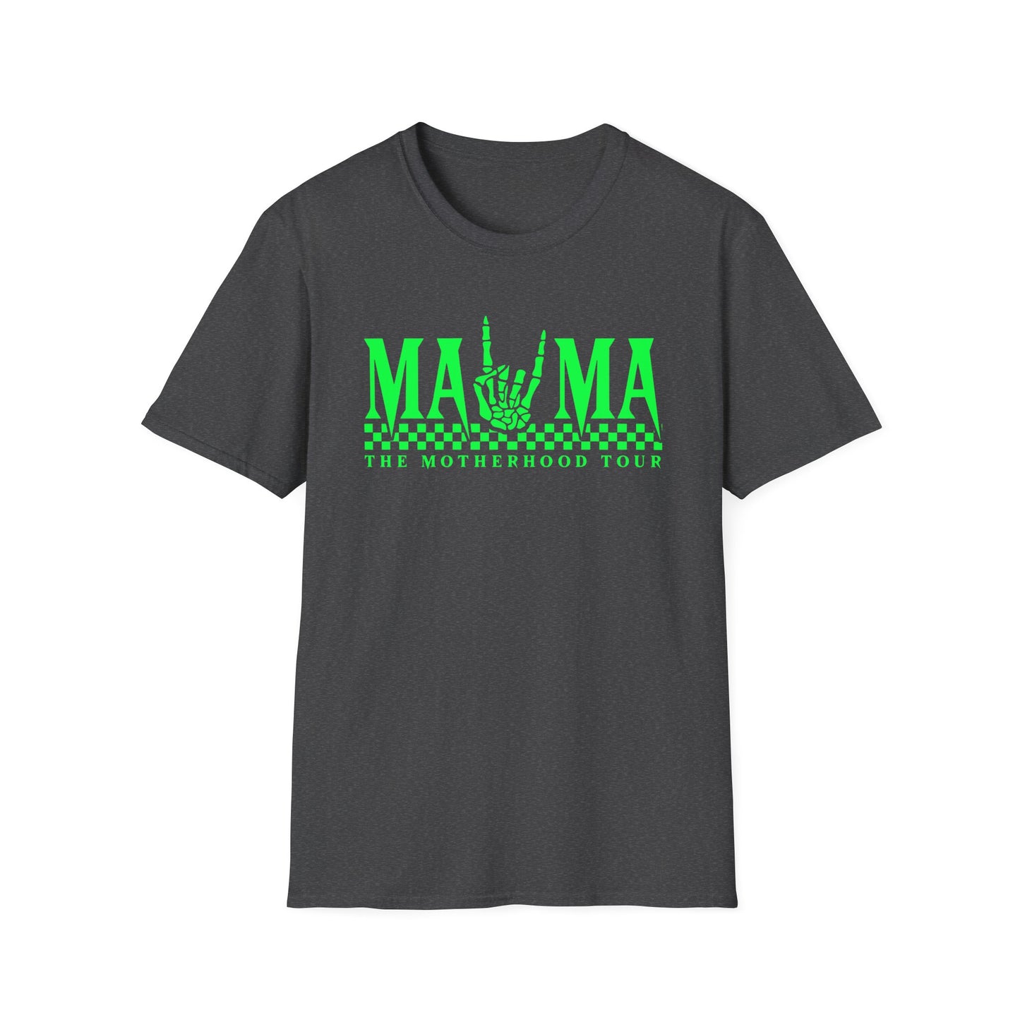 Mama Tour T-Shirt — Neon Rock 'Mama Makes It All Happen' Graphic Tee