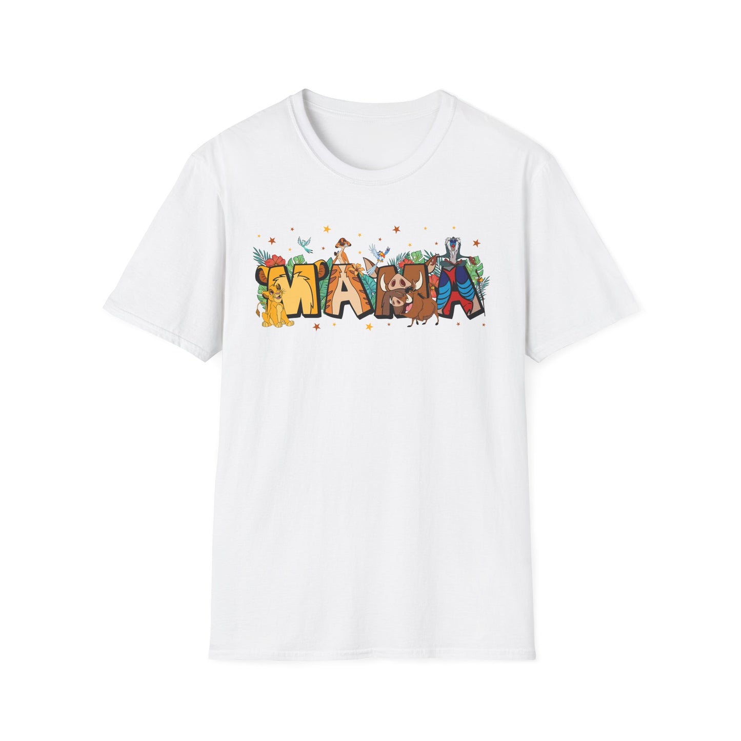 Safari Mama Shirt – Jungle Animal Graphic Tee | Savanna Mom Shirt | Cute Animal Family Tee