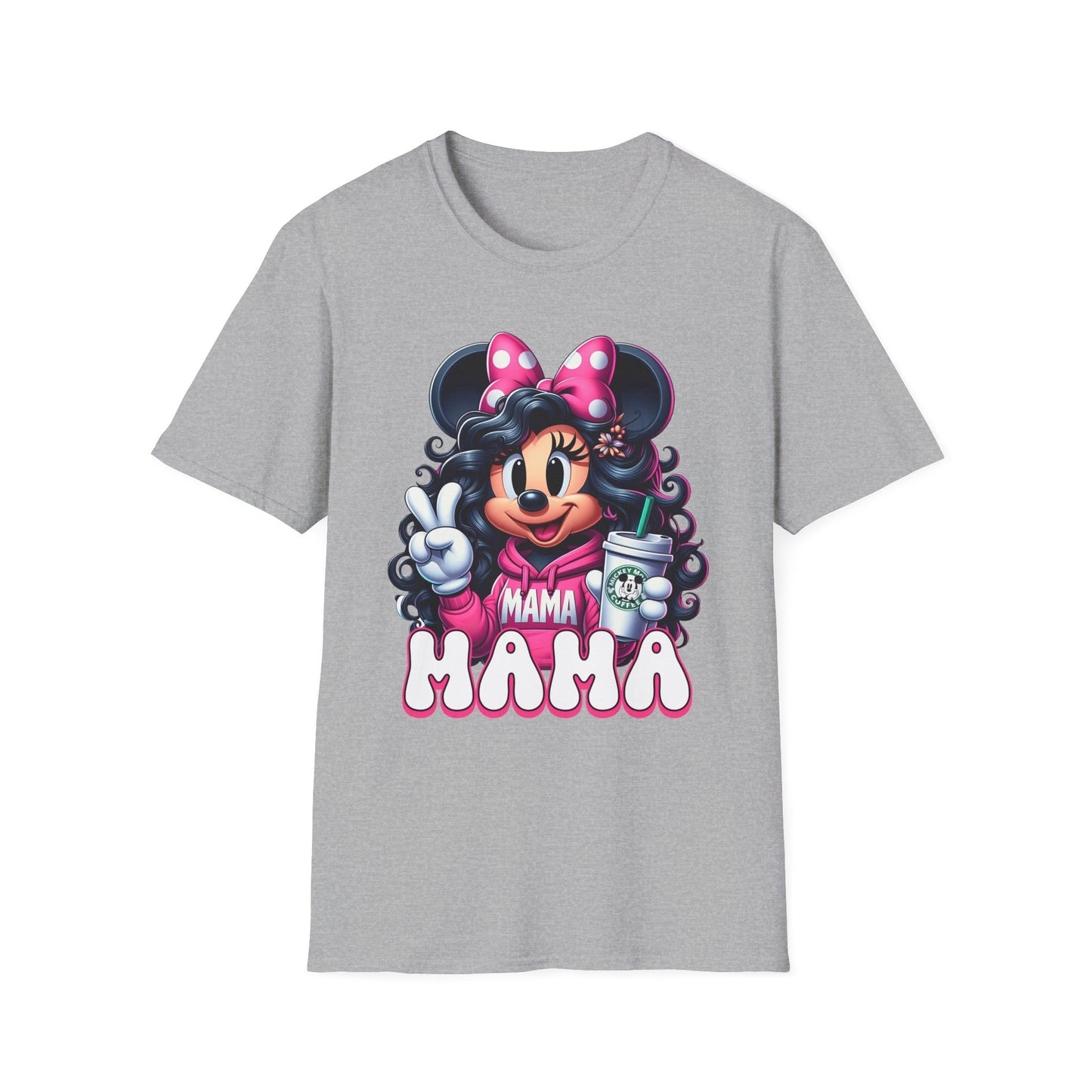 Mama Minnie Graphic T-Shirt — Cute Retro Cartoon Mom Tee